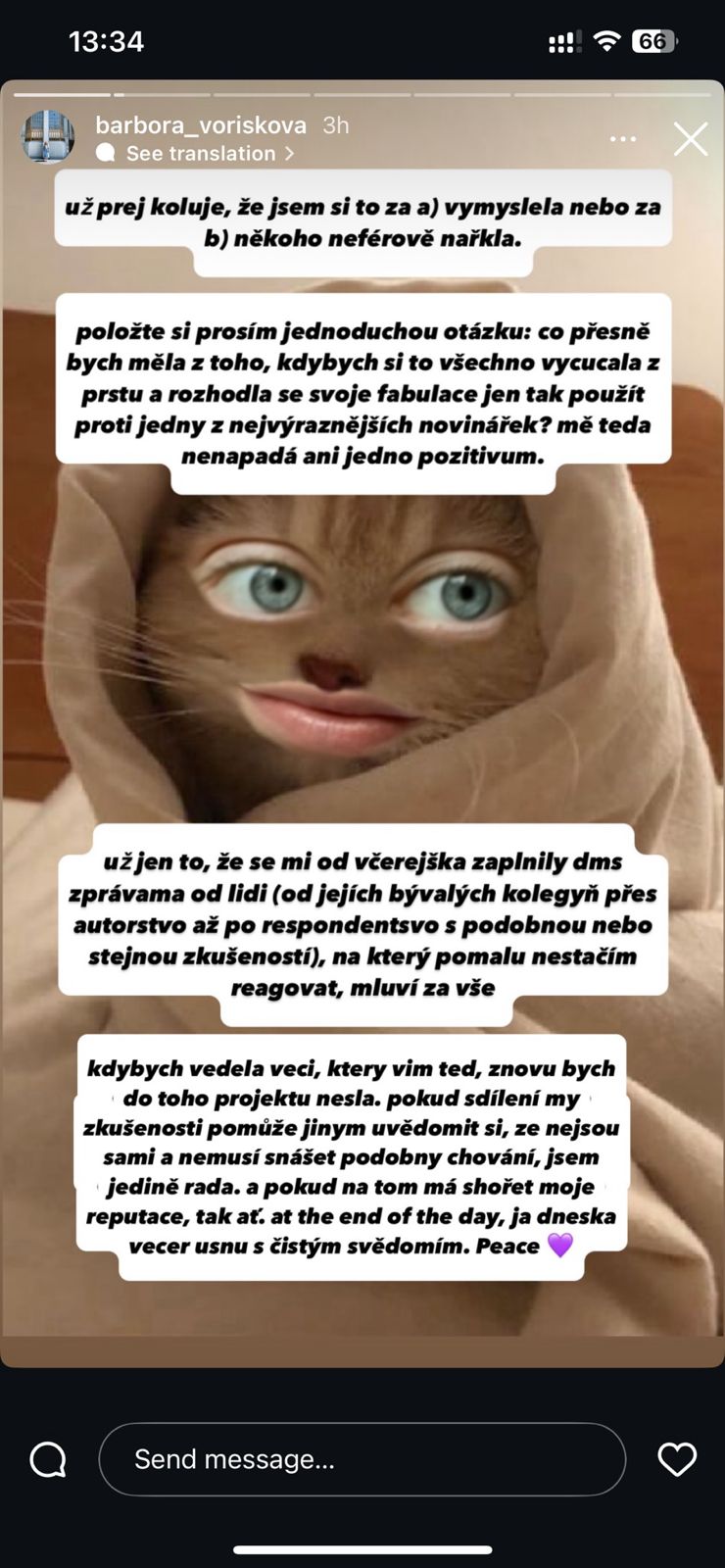 Svědectví Voříškové 1