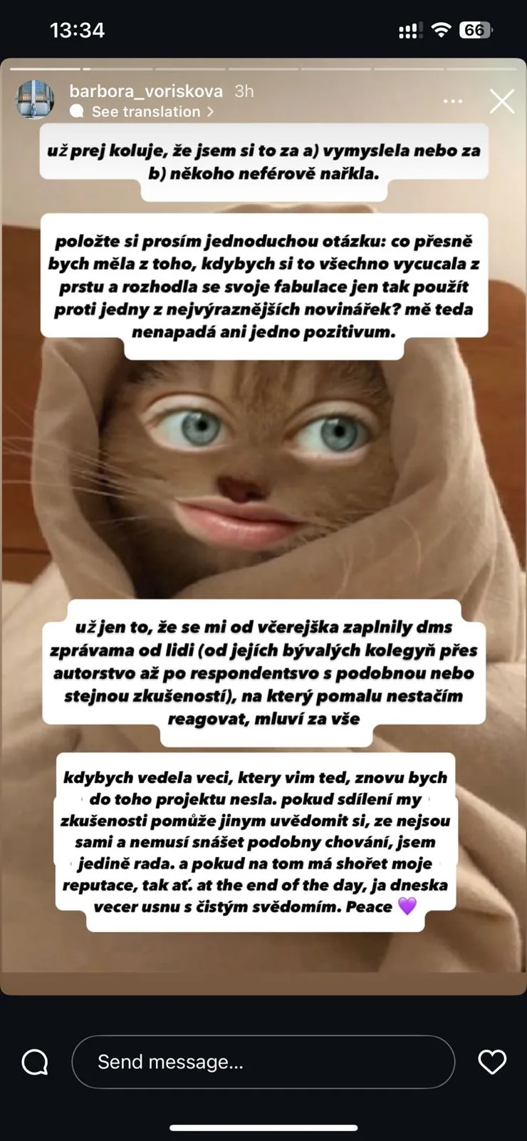 Svědectví Voříškové 1