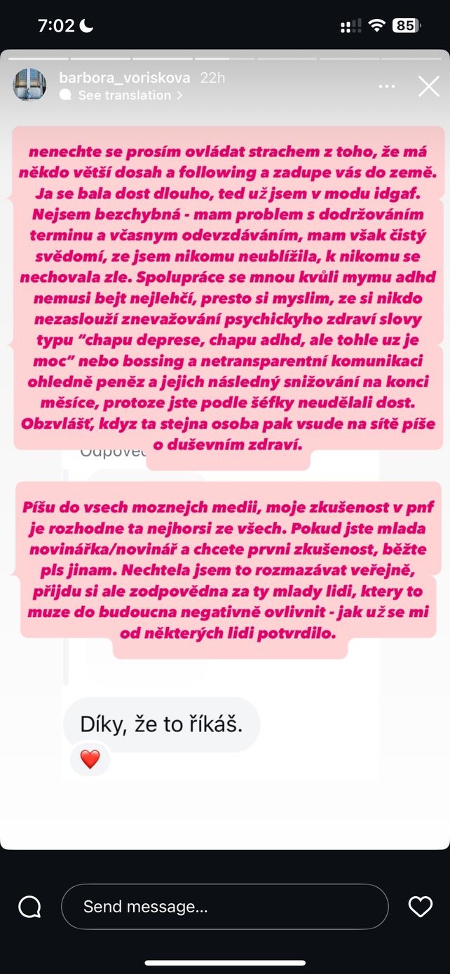 Svědectví Voříškové 3