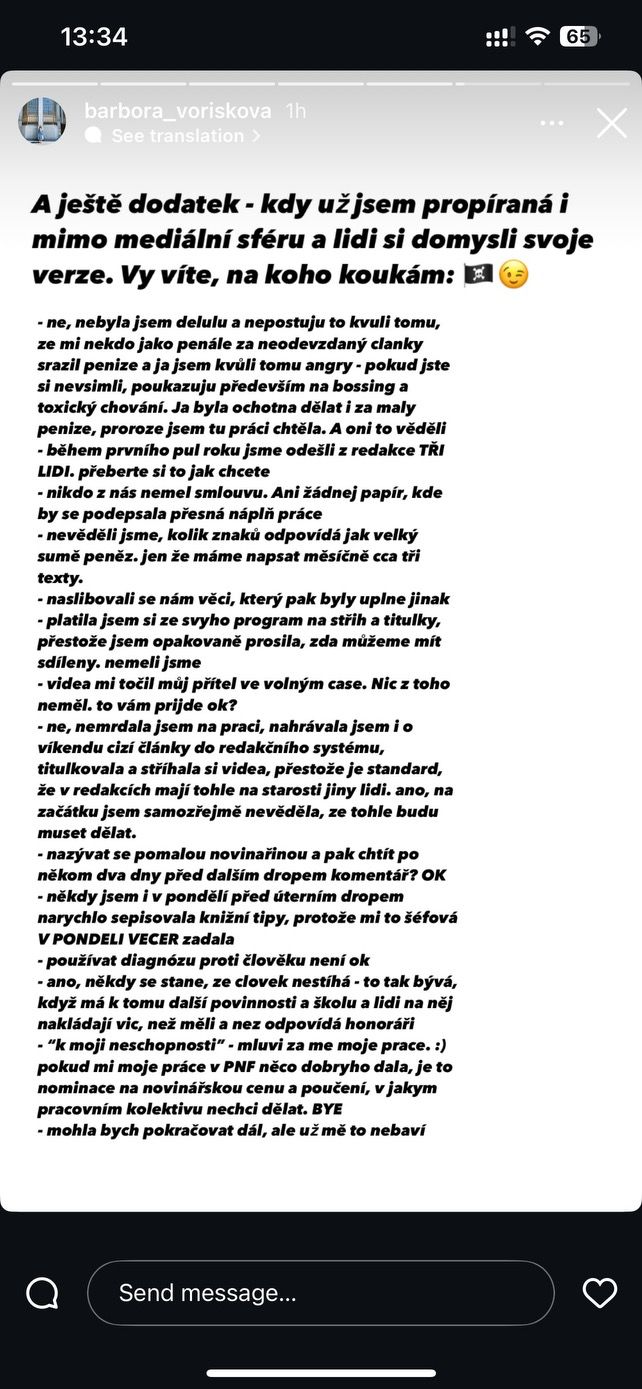 Svědectví Voříškové 5