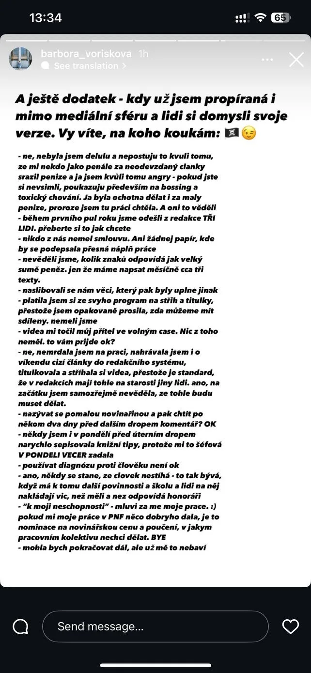 Svědectví Voříškové 5